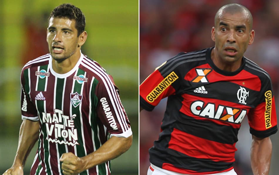 Polêmicas e gols: Diego Souza e Sheik conhecem os dois lados do Fla-Flu