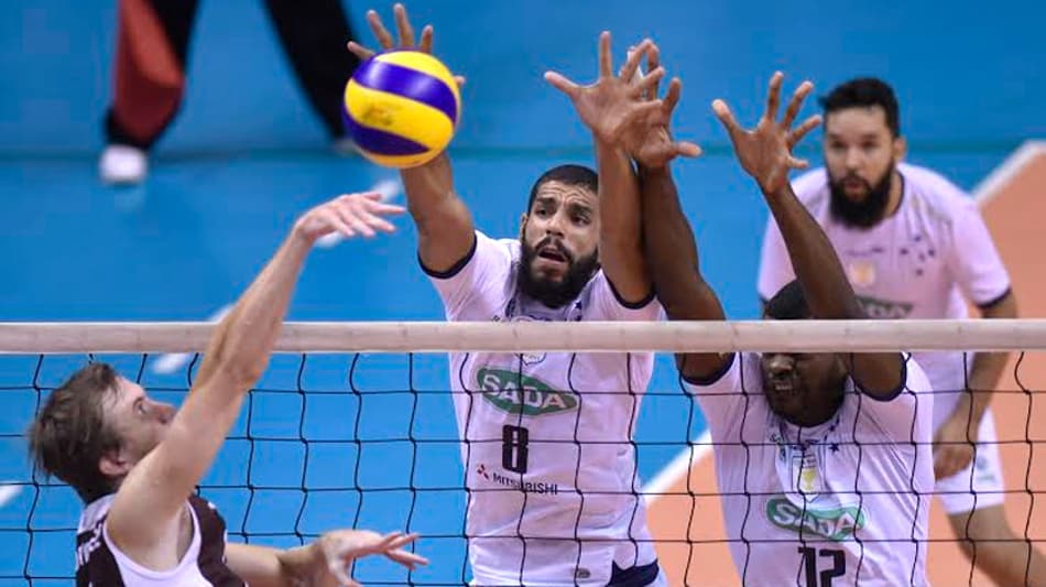 HOME - Sada Cruzeiro está na final do Campeonato Sul-Americano (Foto: Douglas Magno/Divulgação)