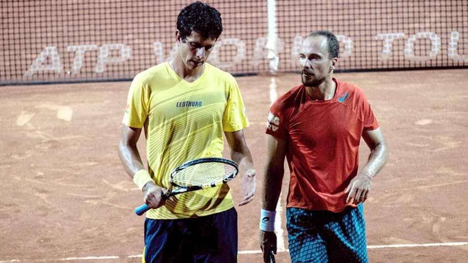 Marcelo Melo e Bruno Soares são surpreendidos e caem nas semifinais do Aberto do Rio