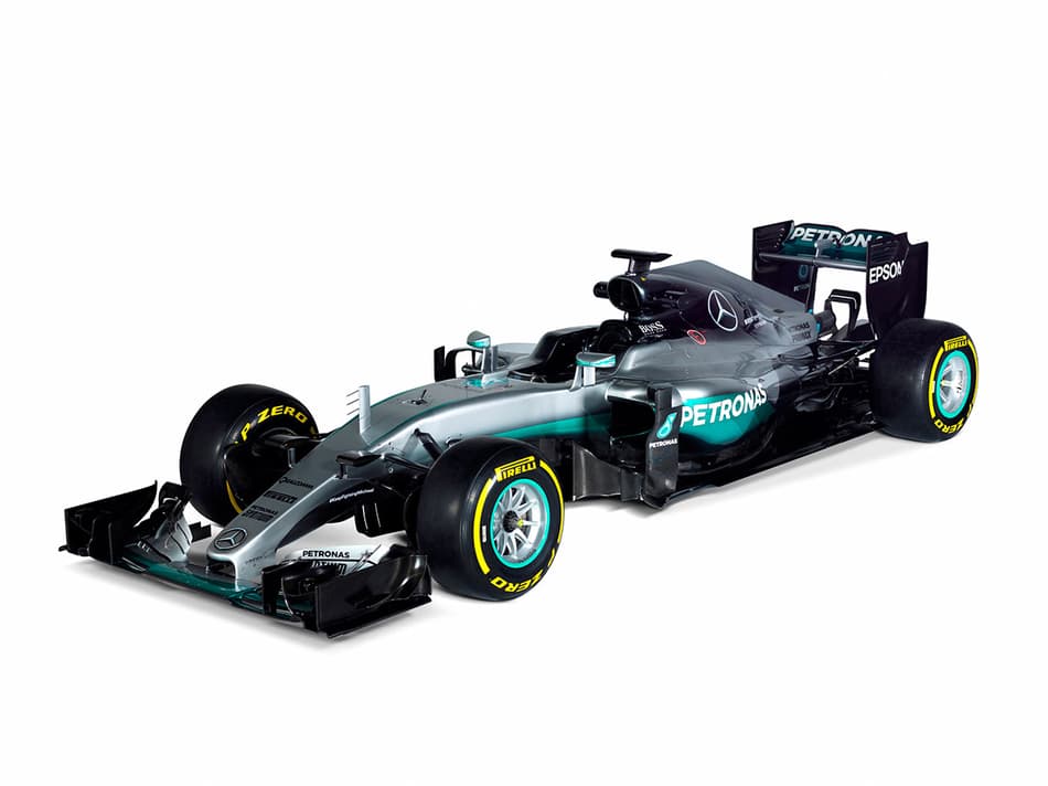 Mercedes apresenta o F1 W07 Hybrid para 2016