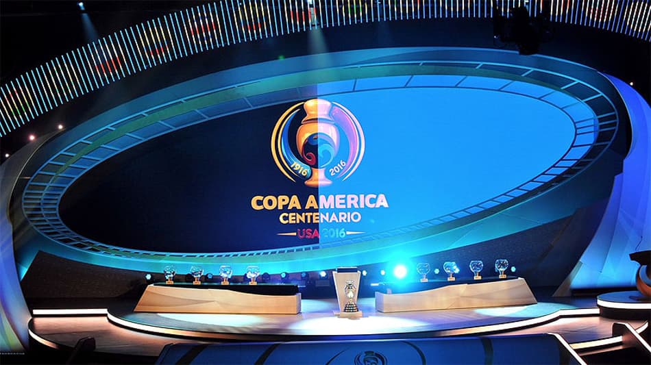 AGORA! Sorteio dos grupos da Copa América Centenário