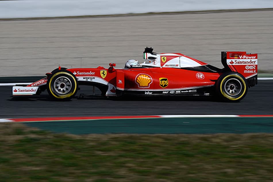 Confiança de Vettel sobre o SF16-H continua crescendo