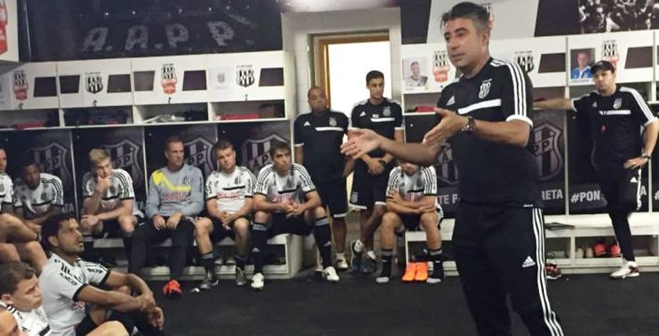 Alexandre Gallo estreia nesta quarta como técnico da Ponte