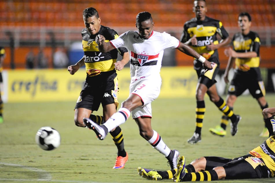 Super-Raio X: Falta de entrosamento, faz São Paulo abusar dos lançamentos contra o Novorizontino