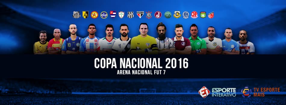 Copa Nacional de Fut7 tem início neste fim de semana, em São Paulo