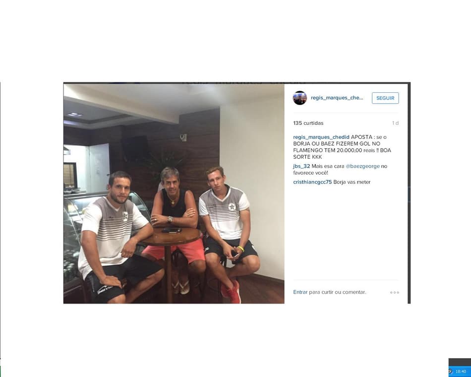 Gringos do Resende recebem promessa de R$ 20 mil por gol contra o Flamengo