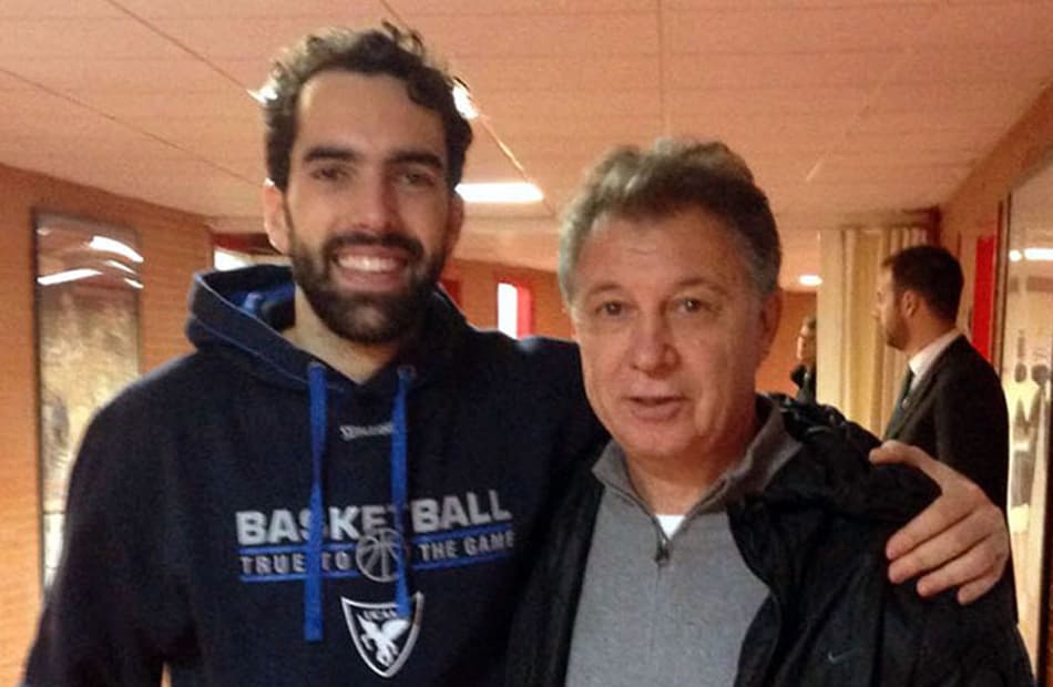 Rubén Magnano se encontra com Vitor Benite em Málaga