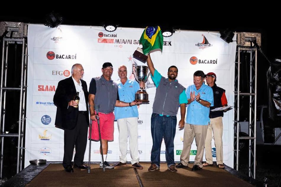 Lars Grael e Samuel Gonçalves tentarão o tri da Bacardi Cup a partir do dia 6