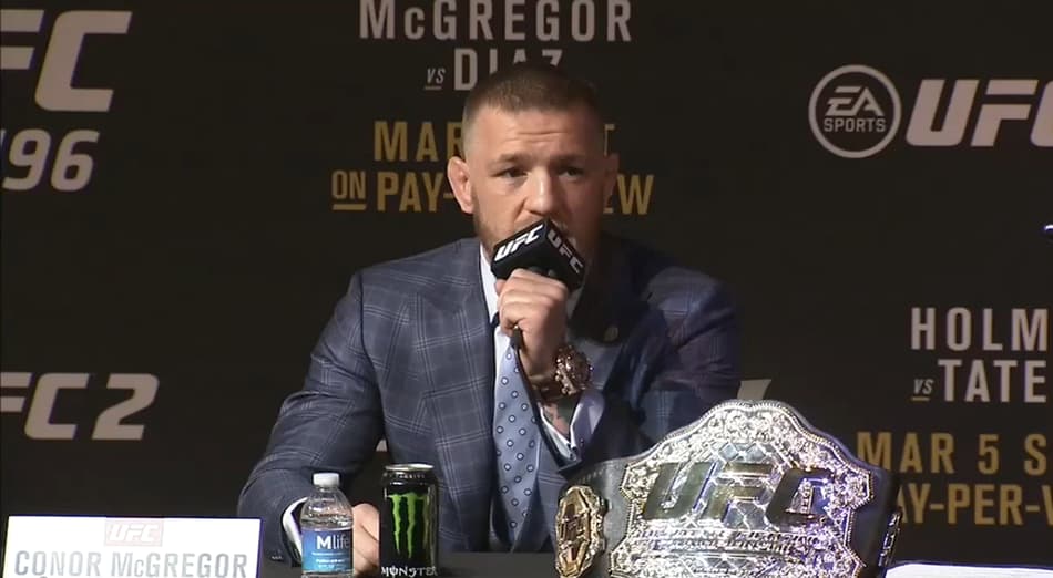 McGregor publica vídeo e manda recado ao UFC: ‘Chega de papo furado’
