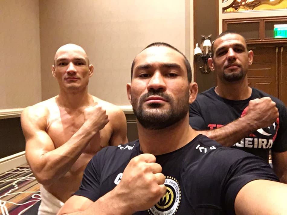 Campeão de ADCC elogia jiu-jitsu de Vitor Miranda antes do UFC 196
