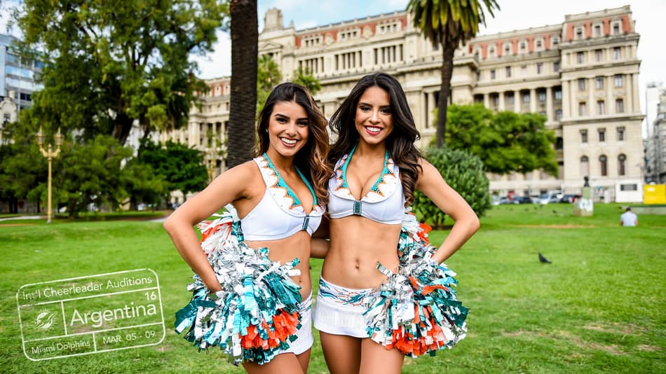 Miami Dolphins recruta líderes de torcida na América-Latina