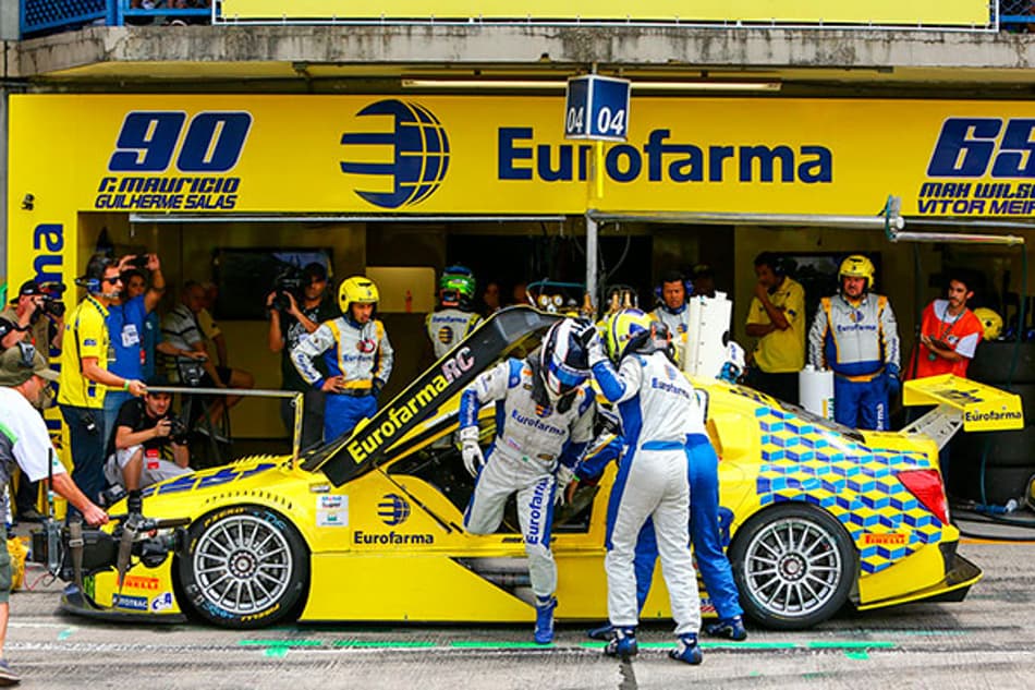 Stock Car: Eurofarma-RC marca pontos com Ricardo Maurício e Guilherme Salas