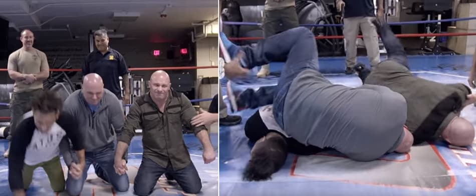 Dana White leva choque junto a amigos em episódio de reality show
