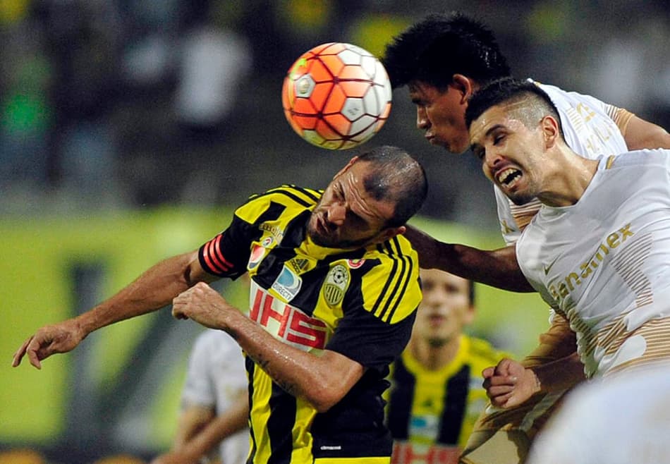 Libertadores - Tachira x Pumas (foto:George CASTELLANOS / AFP)