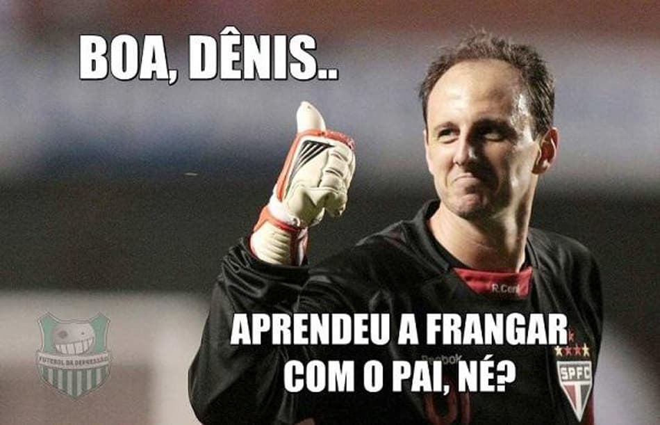 Após falha na Libertadores, Dênis é alvo de piadas e sobra até para Ceni