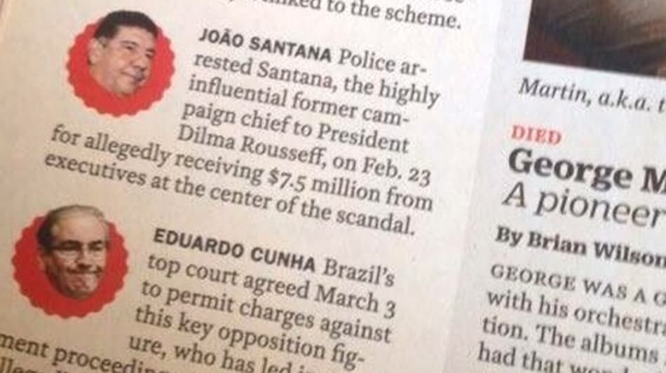 Gafe daquelas: Joel Santana ‘vira’ investigado da Lava Jato em revista americana