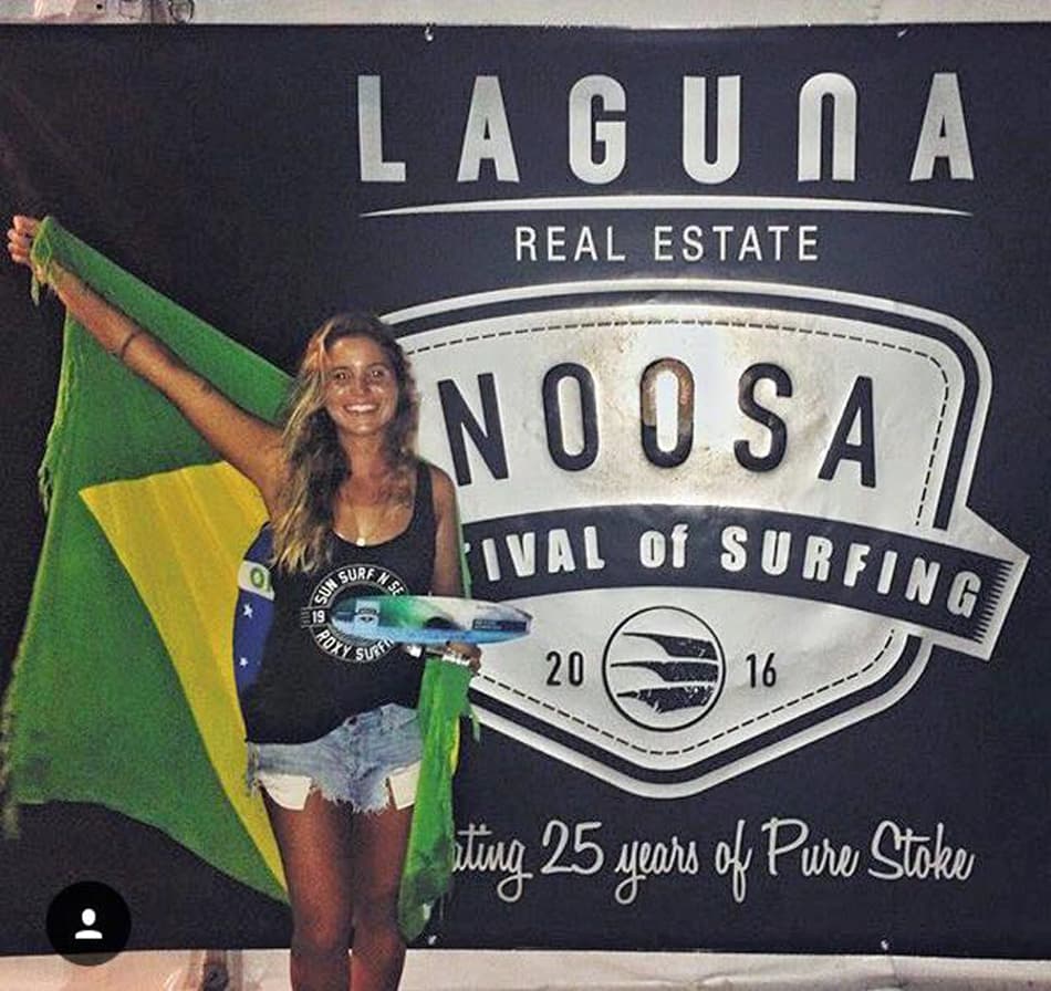 Chloé Calmon é segunda colocada na Austrália