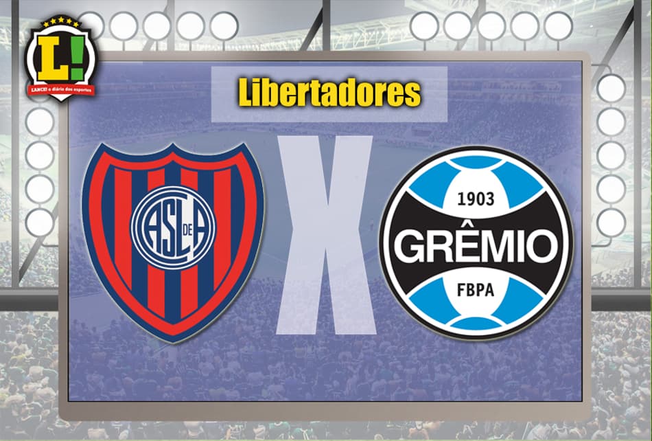 Apresentação San Lorenzo x Grêmio Libertadores