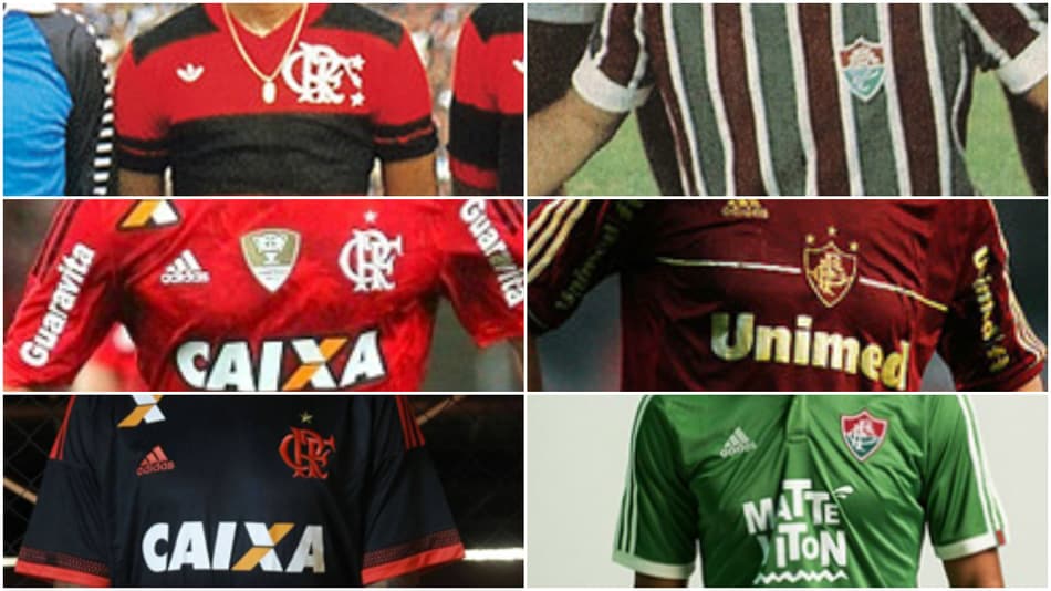 DUELO! Flamengo x Fluminense: Vote nas camisas mais bonitas!