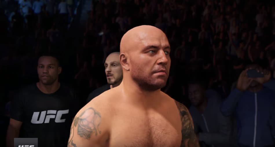 Comentarista aparece como ‘lutador surpresa’ em novo game do UFC