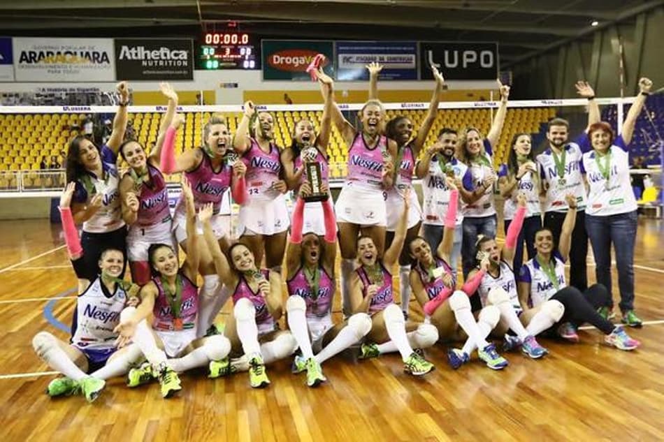 Vôlei: Nestlé Araraquara bate Flu e conquista Superliga Feminina B