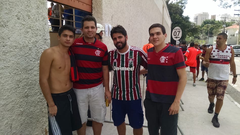 AO VIVO! Siga o climão antes do clássico entre Flamengo e Fluminense