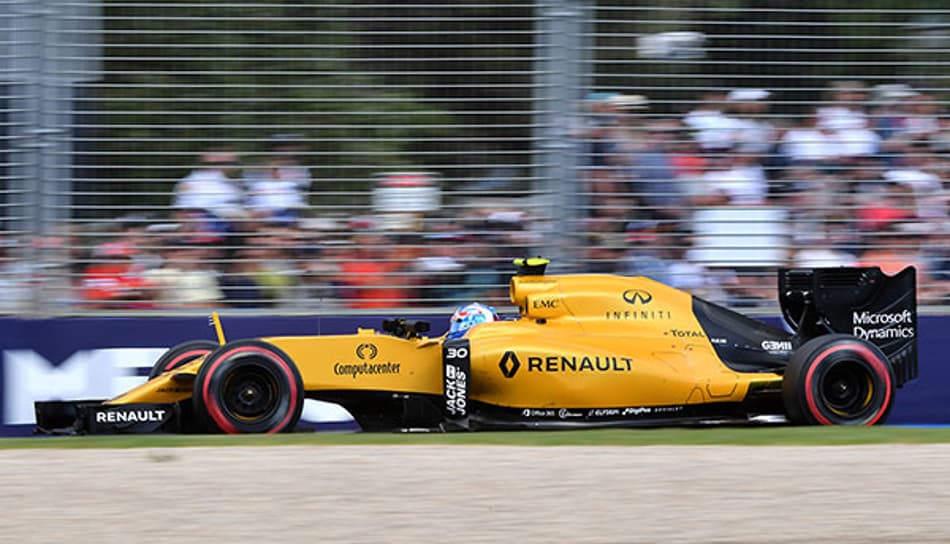Jolyon Palmer por pouco fica fora dos pontos