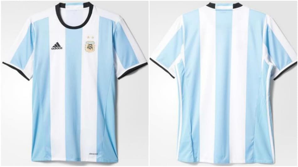 Design clássico: Argentina lança camisa para Copa América e 'inverte' listras