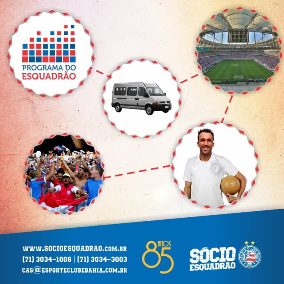 Bahia promove ações exclusivas e impulsiona programa de sócios