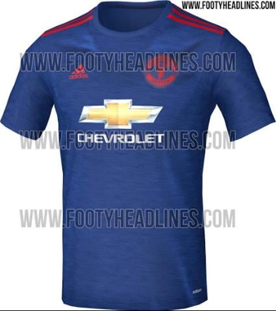 Nova camisa reserva do Manchester United vaza na internet