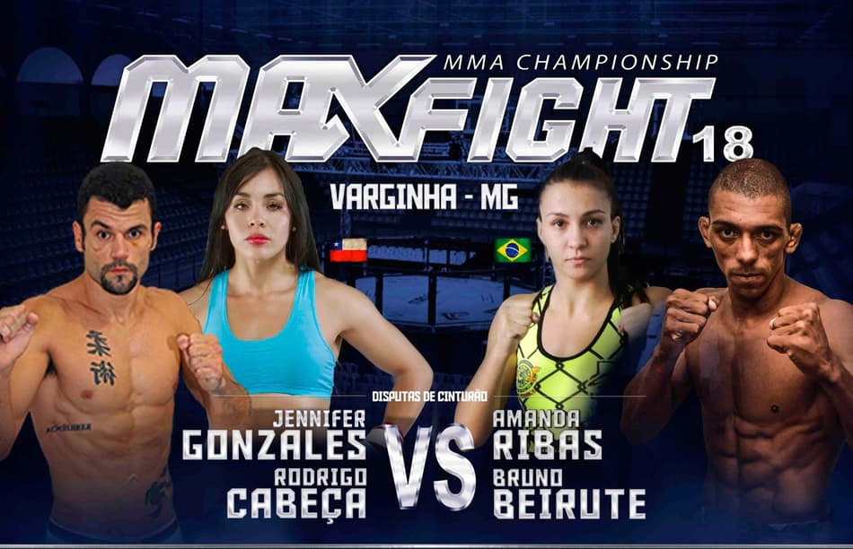 Max Fight 18 terá luta principal feminina e defesa de cinturão