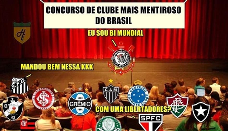 Dia da mentira: E se os clubes disputassem quem é o maior mentiroso do Brasil?