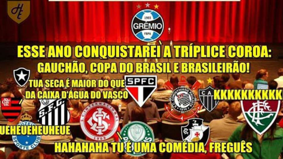HUMOR: E se os clubes disputassem quem é o maior mentiroso do Brasil?