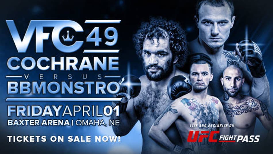 Com brasileiro em ação, Combate transmite o Victory 49, nesta sexta