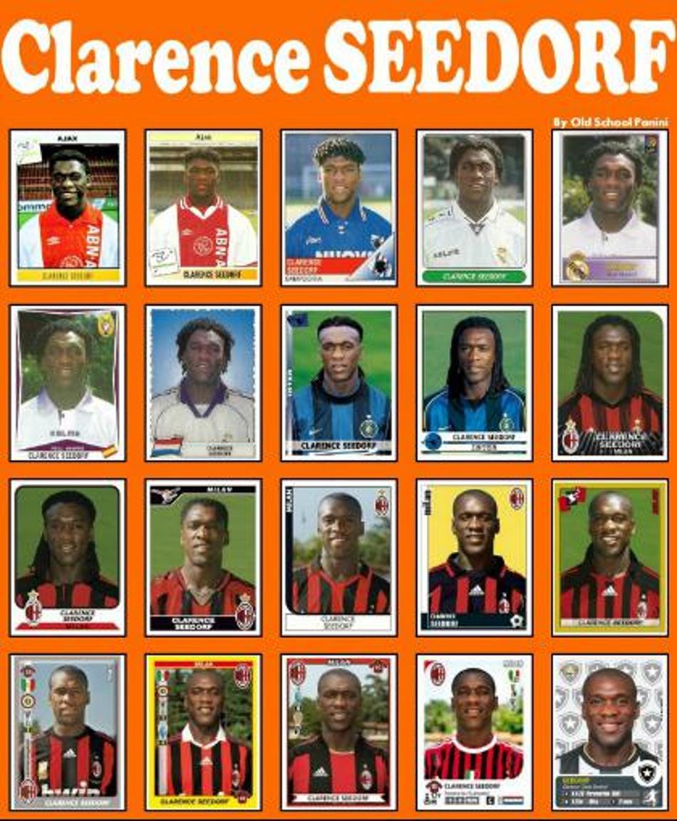 Parabéns, Seedorf! Relembre as camisas do ex-meia, que faz 40 anos nesta sexta-feira