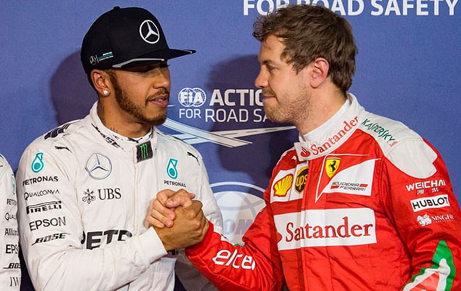 Animado com 3º lugar, Vettel pensa até em vitória neste domingo no Bahrain