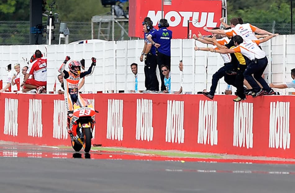 MotoGP: Marc Marquez vence a dramática etapa da Argentina