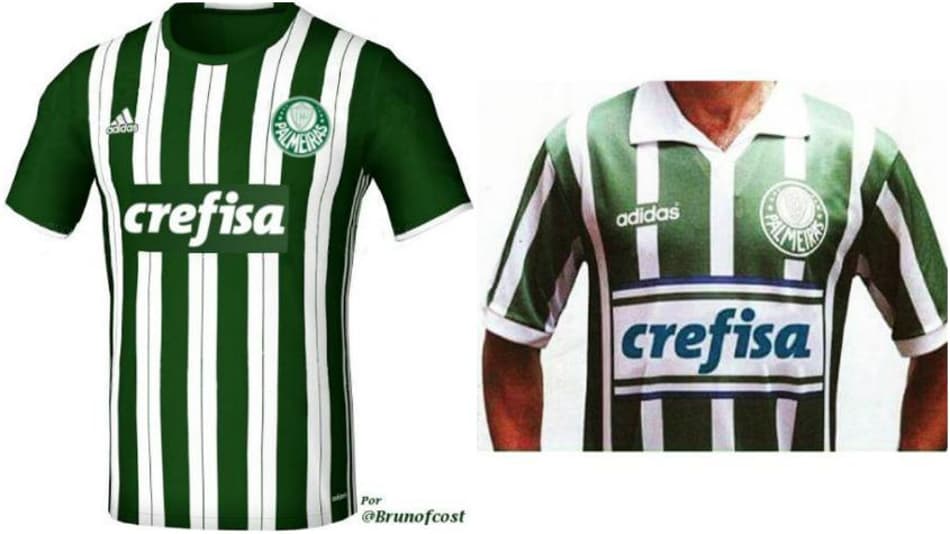 VOCÊ ARTISTA: Torcedores do Palmeiras criam novas camisas para o Verdão. Tem até retrô!