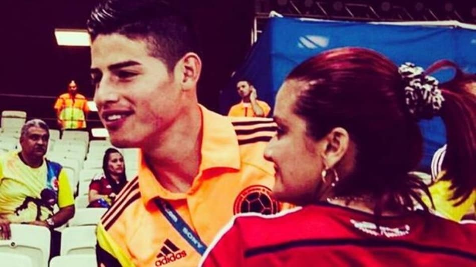 Mãe de James alfineta Zidane: 'Não é prioridade do técnico agora'