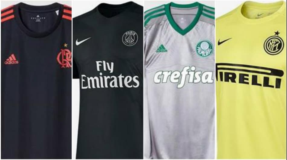 Qual é a terceira camisa mais bonita do futebol? Vote no duelo!