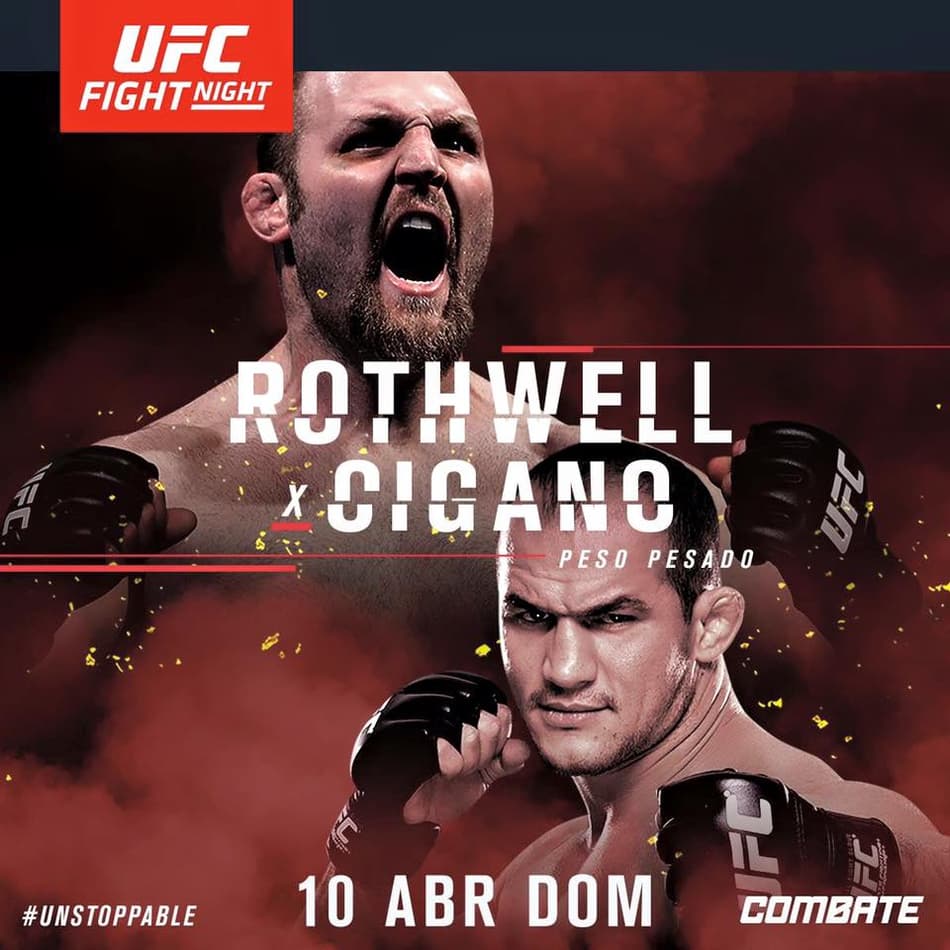 Cigano busca redenção no UFC contra Ben Rothwell em evento na Croácia