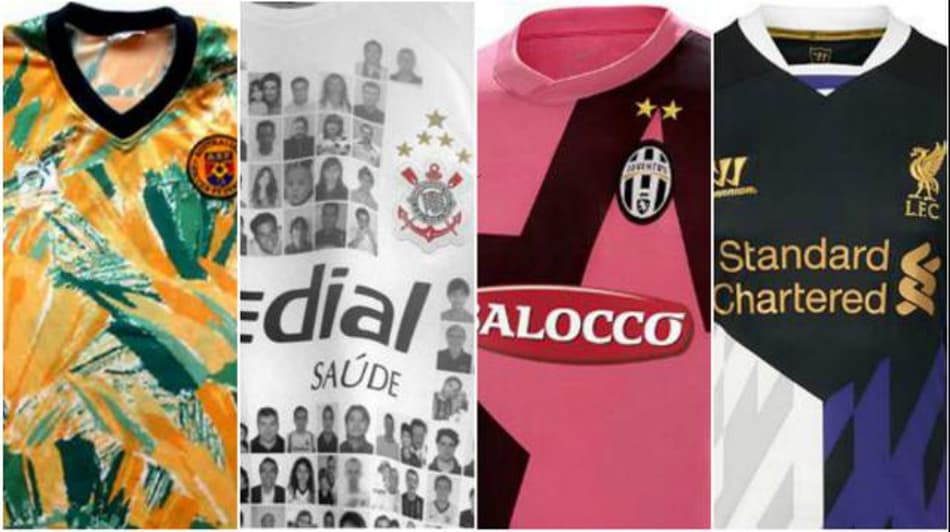 Qual é a camisa mais alternativa do futebol? Vote no duelo!