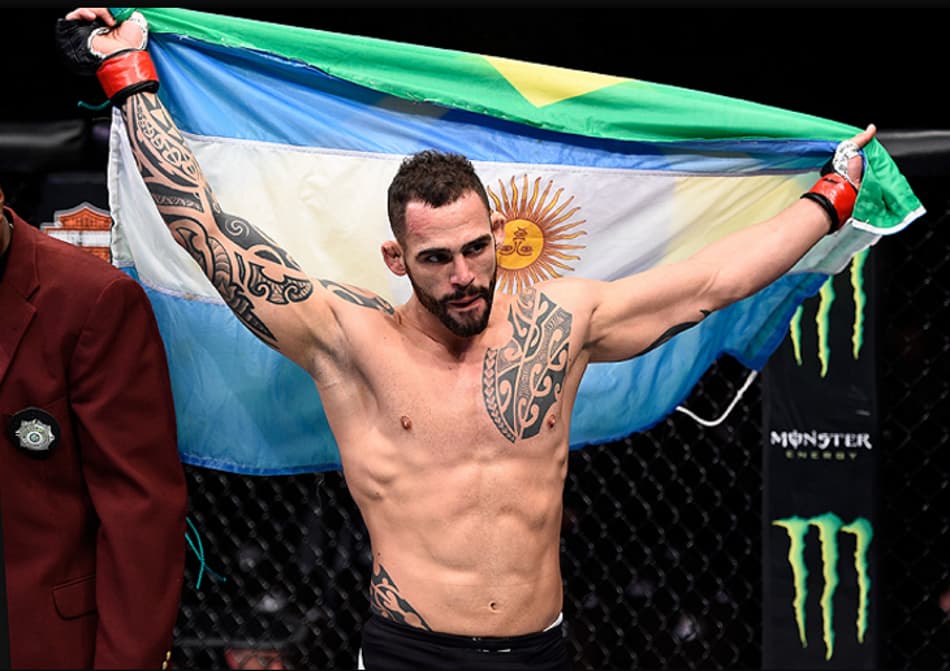 Santiago Ponzinibbio volta ao UFC neste sábado (FOTO: Divulgação)