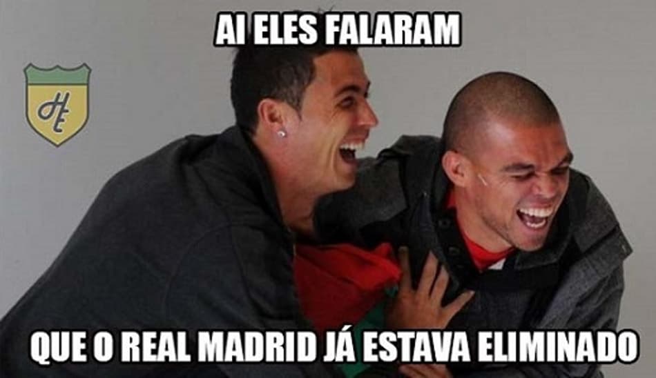 Humor: Cristiano Ronaldo 'comanda' as piadas após classificação do Real Madrid