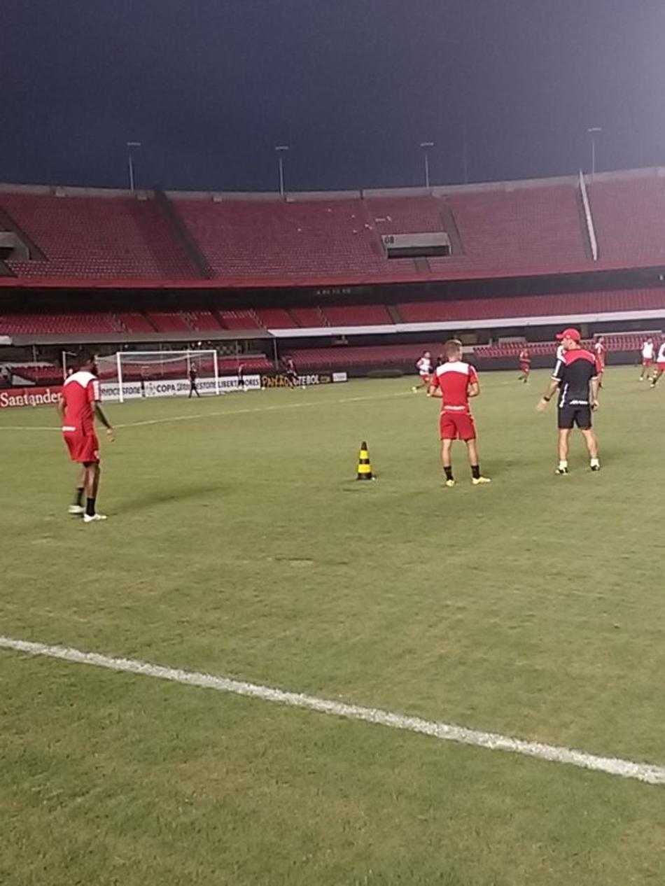 AO VIVO! River Plate se prepara no Morumbi para encarar o São Paulo