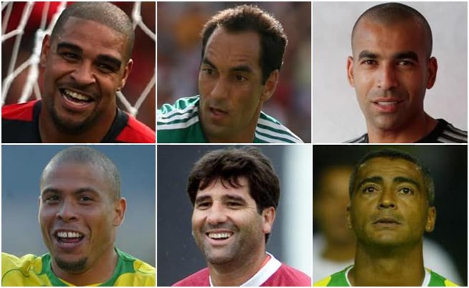 Qual desses atacantes é o ‘Rei das Polêmicas’ do futebol brasileiro? Vote nos duelos do LANCE!