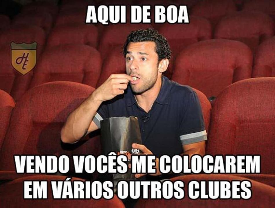 Humor Esportivo! Permanência de Fred no Flu vira motivo para piadas