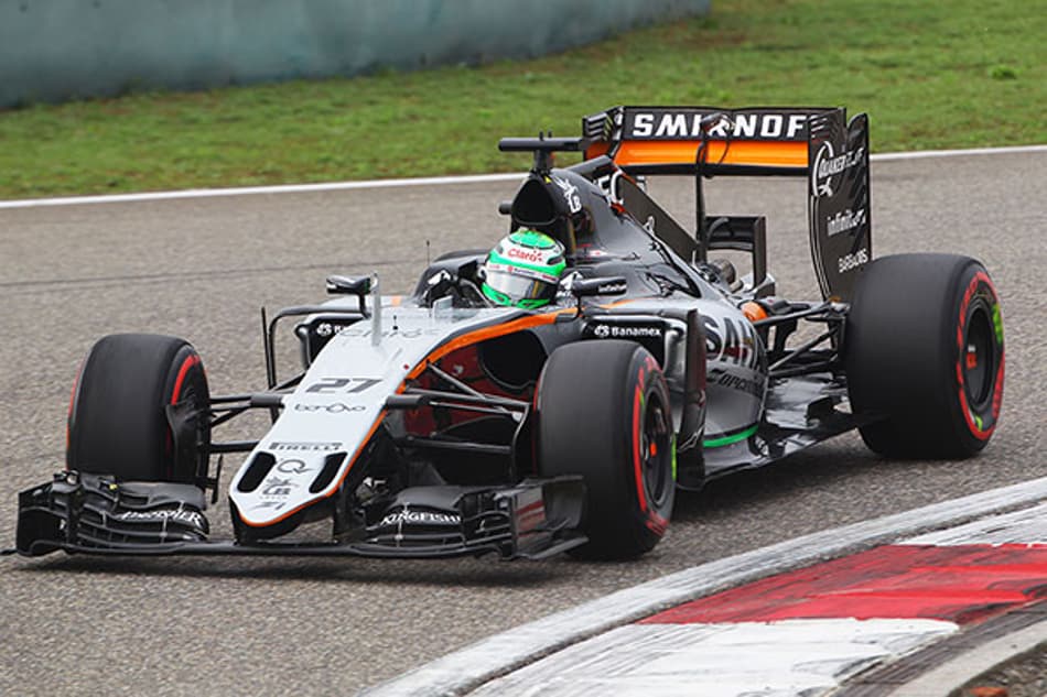 Hulkenberg perde três posições no grid de largada da China
