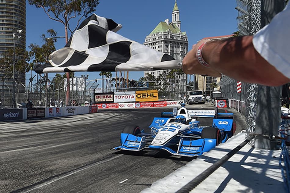 Indy: Pagenaud escapa de punição e de Dixon para vencer em Long Beach