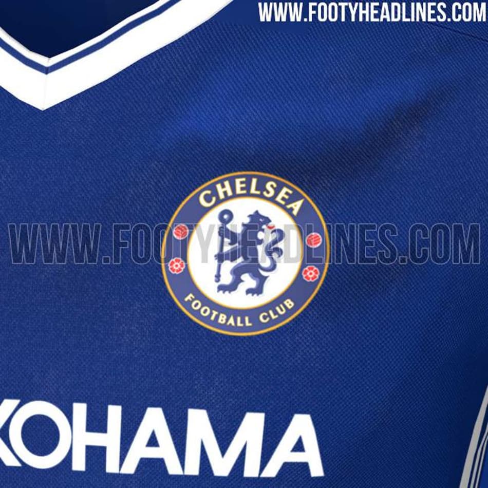 Site antecipa como será a nova camisa do Chelsea para temporada 2016-2017